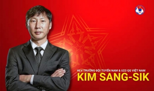 Ông Kim Sang-sik chính thức làm HLV trưởng tuyển Việt Nam
