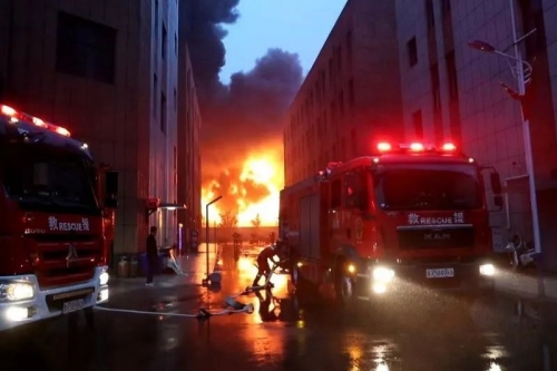Cháy nhà máy trong khu công nghệ cao, 36 người thiệt mạng
